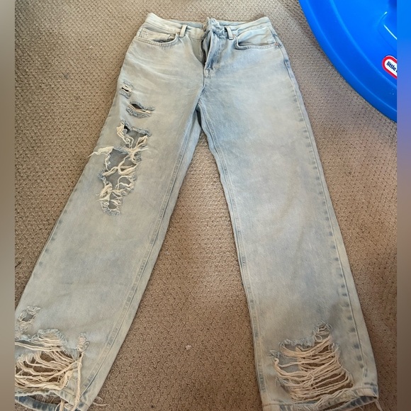We The Free Light Blue Denim - Picture 1 of 3